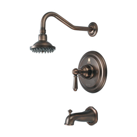PIONEER FAUCETS Single Handle Tub and Shower Trim Set, Wallmount, Oil Rubbed Bronze T-4AM100-ORB
